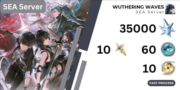 Gambar Product Wuthering Waves WuWa Collector Edition account