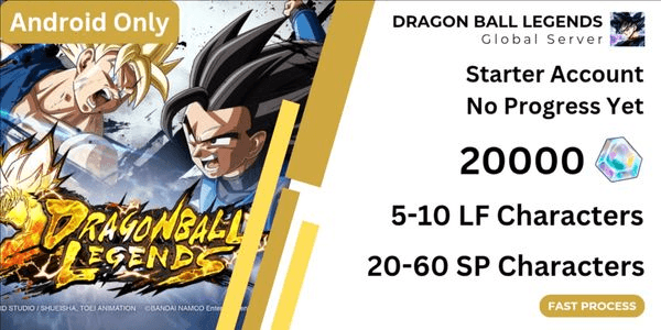 Gambar Product Dragon Ball Legends Crystal Account Premium Edition