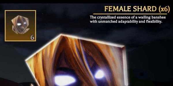 Gambar Product "Female shard via trade"