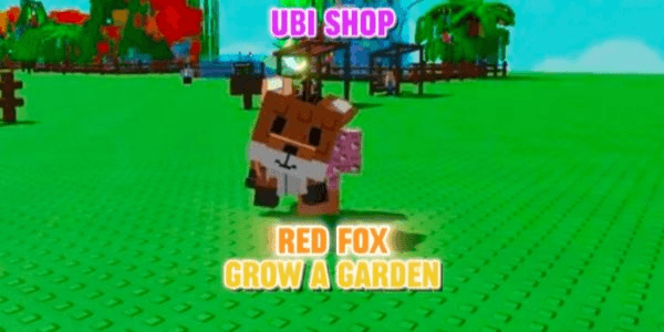 Gambar Product Red Fox Grow A Garden