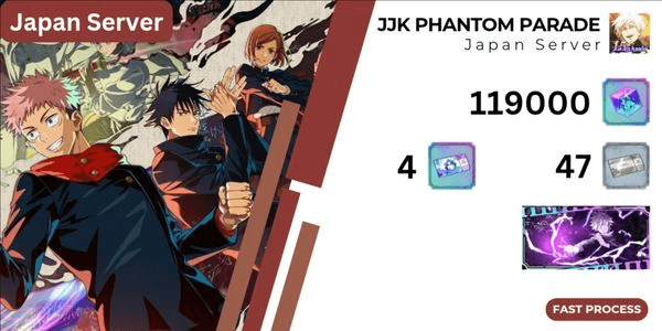 Gambar Product Akun Timbunan Cube Jujutsu Kaisen Best Edition JJK Phantom Parade
