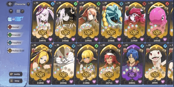 Gambar Product akun server muda ssr 20 -183