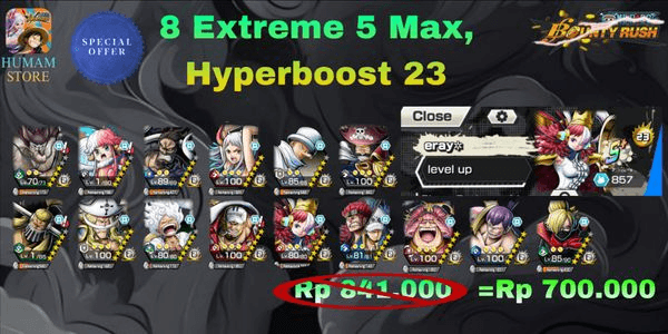 Gambar Product 8 extreme 5 max, hyperboost 23