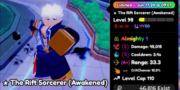 Gambar Product The Rift Sorcerer (Awakened)/Gojo Evo Trait Almighty