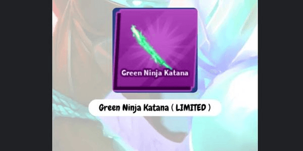 Gambar Product Green Ninja Katana