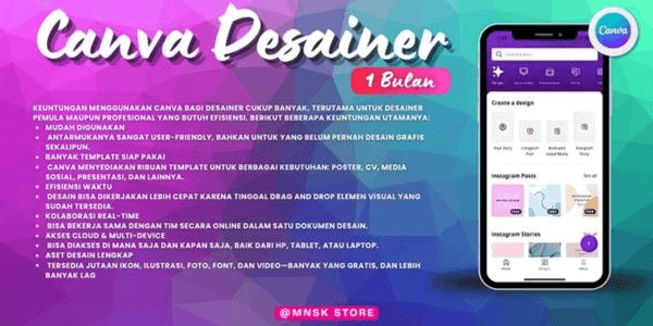 Gambar Product DESIGNER 1 MONTH