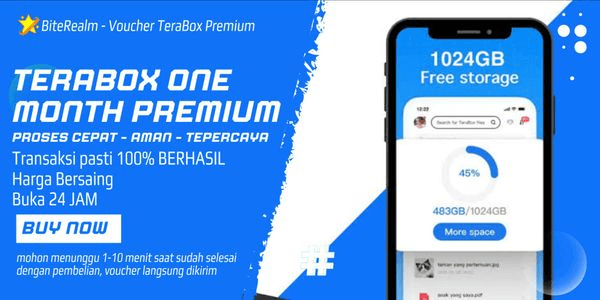 Gambar Product TeraBox 1 Month Premium