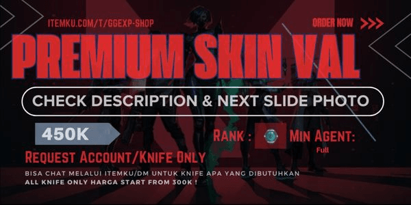 Gambar Product STARTER ACCOUNT Valorant | Ready Competitive | Lv 40++ | 15+ s/d FULL AGENTS