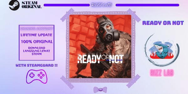 Gambar Product "Ready or Not Steam Sharing Guard"