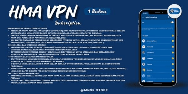 Gambar Product Sharing 1 Month 1 Device