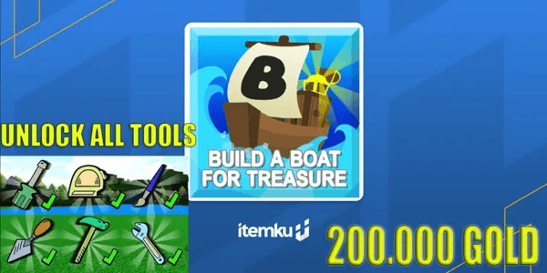 Account Build a Boat for Treasure 200K GOLD