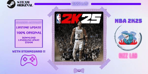 Gambar Product NBA 2K25 Steam Sharing Guard