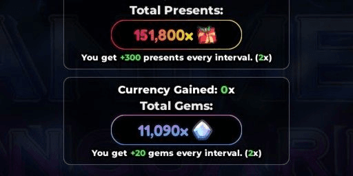 Gambar Product Present 150k + gems 10k