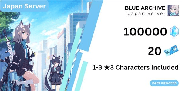 Gambar Product [JP] Pyroxene BA Blue Archive Limited Edition Gacha Account