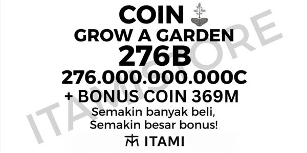 Gambar Product 276B Coin - Grow A Garden