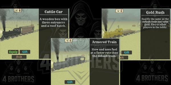 Gambar Product All Train - Dead Rails - Via Gift