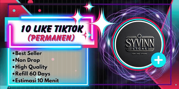 Gambar Product 10 Likes on TikTok (Permanent)