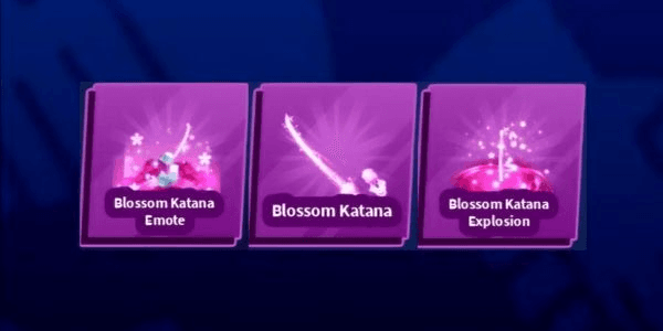 Gambar Product Blossom Katana Set (Weapon, Emote, Explosion) - Blade Ball