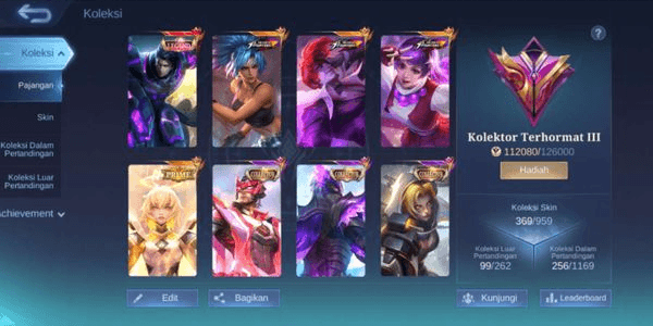 Gambar Product SKIN LEGEND 1 COLLECTOR 3 KING OF FIGHTER 3