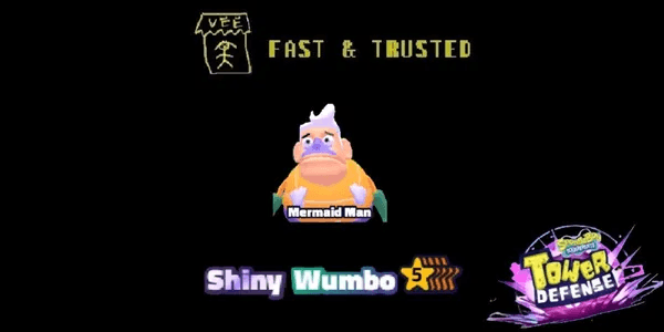Mermaid Man (Shiny Wumbo)