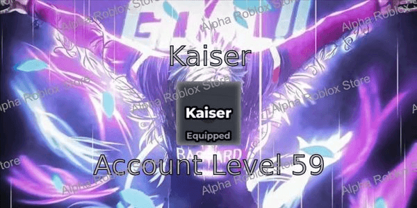 Gambar Product Kaiser Style Level 59 - Akun Blue Lock Rivals
