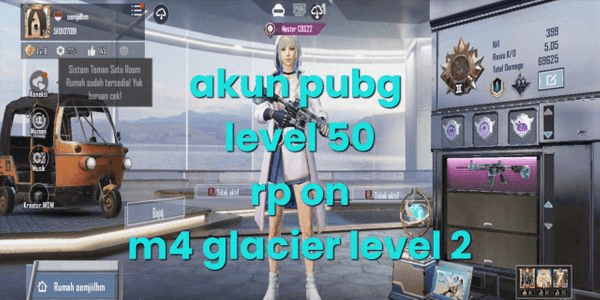 Gambar Product akun pubg