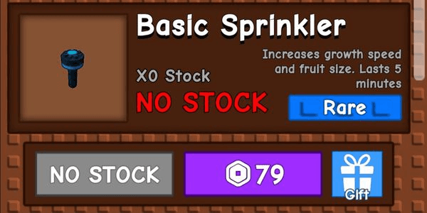 Gambar Product Basic Sprinkler - Grow A Garden