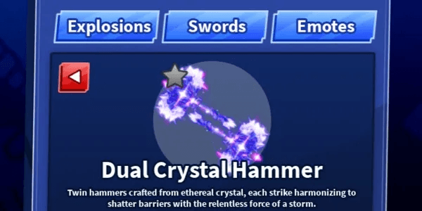 Dual Crystal Hammer