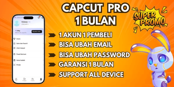 Gambar Product CapCut Pro 1 Month Private