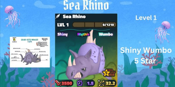 Gambar Product Sea Rhino (Shiny Wumbo)