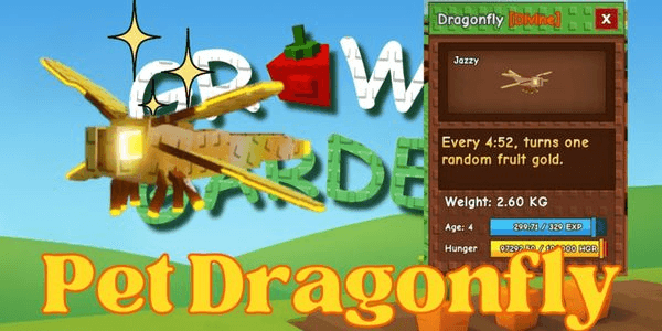 Gambar Product "Dragonfly Grow A Garden"