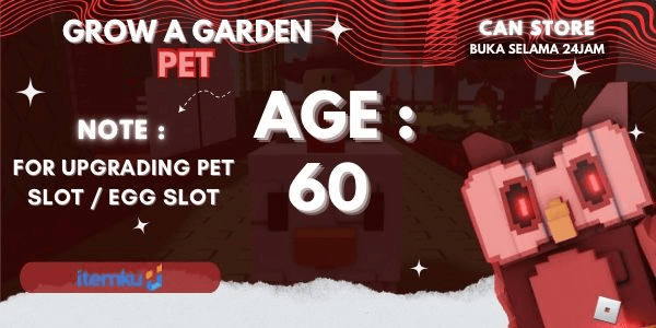 Gambar Product Pet Age 60 - Grow A Garden