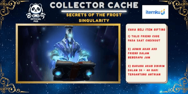 Gambar Product Secrets of the Frost Singularity (Ancient Apparition Set Aghanim's 2021 Collector's Cache)