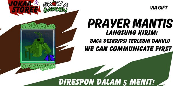 Gambar Product Prayer Mantis