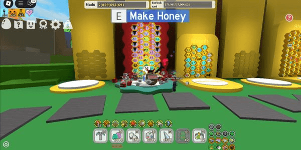 Gambar Product AKUN BEE SWARM GG |RED HIVE END GAME