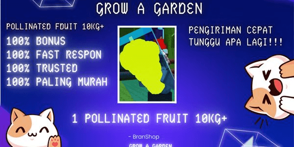 Gambar Product 1 Pollinated Fruit 10kg + BONUS!! | Grow A Garden