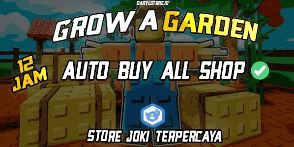 Gambar Product AFK 12 Hours - Buy All Shop Grow a Garden