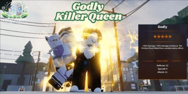 Gambar Product The phrase you provided seems to be a title or name, possibly from a game or anime context. Here it is d to :

"Godly Killer Queen Bonus Sanji / Reinhardt | A Universal Time"