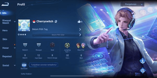 Gambar Product READY FOR RANKED HOK + EPIC LIANG SKIN + EPIC ARTHUR SKIN + EXCLUSIVE EVENT SKIN YANG JIAN + CHEAP PROMO