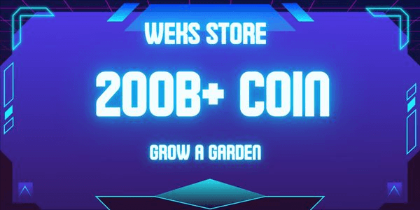 Gambar Product "Grow a Garden - 200B+ Coins"
