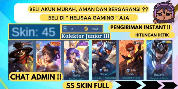Gambar Product #02 SMURF ACCOUNT EPIC AFFORDABLE PRICE