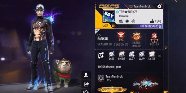 Gambar Product akun free fire bagus