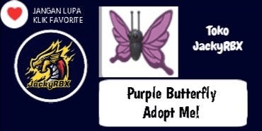 Gambar Product Purple Butterfly