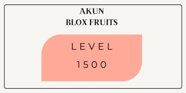 Gambar Product AKUN BLOX FRUIT LEVEL 1500