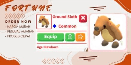 Gambar Product Ground Sloth