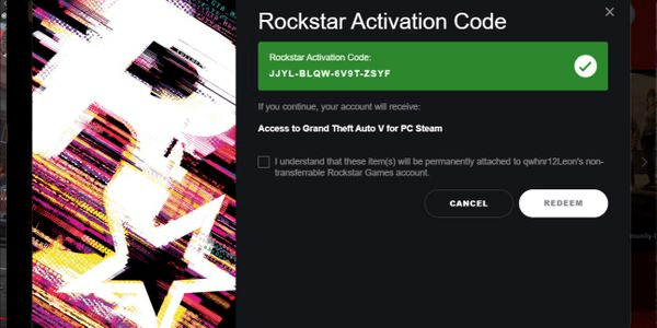 Gambar Product Rockstar Account GTA 5 (FIVEM LOGIN)