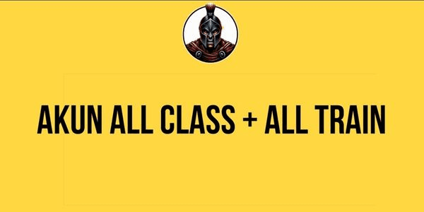 Gambar Product Akun All Class + All Train