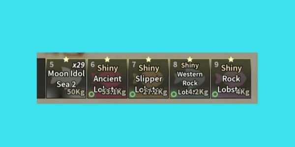 Gambar Product BUNDLE LOBSTER SHINY 4 + MOON IDOL SEA 2 FISCH