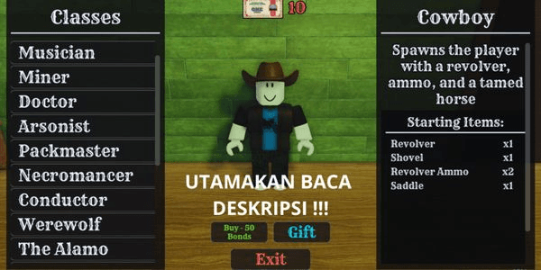 Gambar Product gift class 15-50 bonds