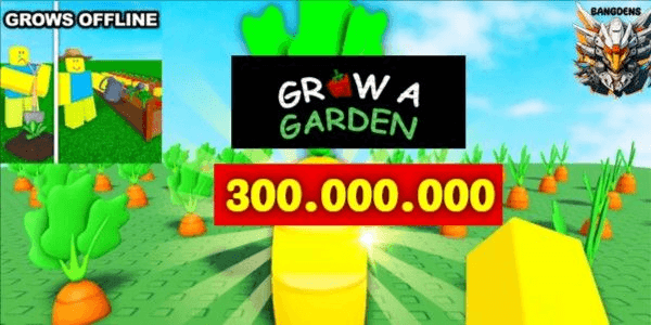 Gambar Product Grow a Garden 300M Coin++